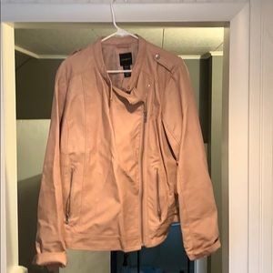COPY - Lane Bryant Blush Leather Jacket